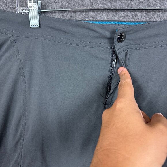 Columbia Womens Size 10 Omni-Shield Lined Tennis Skort Gray Zip Pocket - Picture 7 of 11